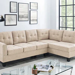 Louden 2 - Piece Upholstered Sectional